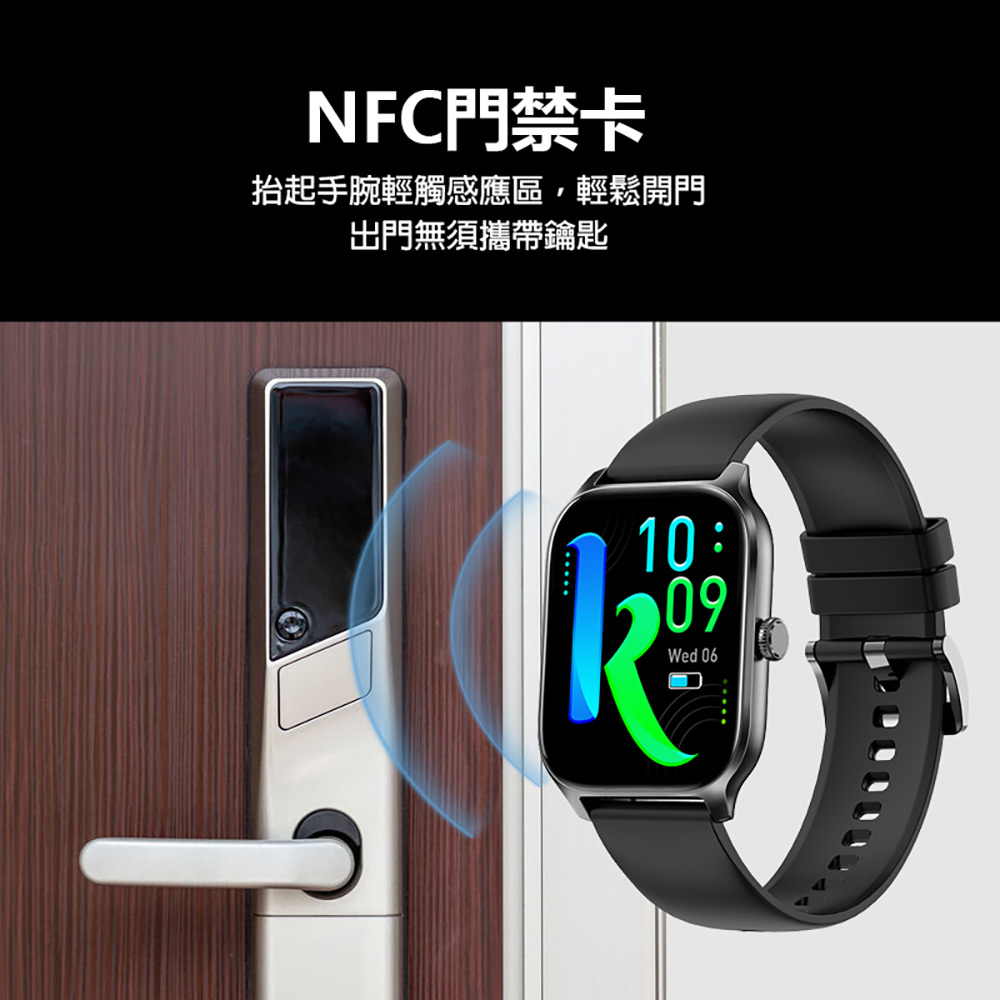 SW-30 Plus OD1 藍芽運動手錶 震動版(升級吸汗錶帶 2.06吋高清螢幕 藍芽通話 健康監測 LINE來電通知)